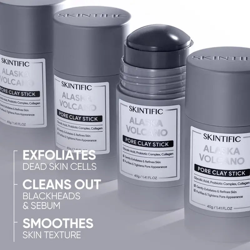 SKINTIFIC Alaska Volcano Pore Clay Stick